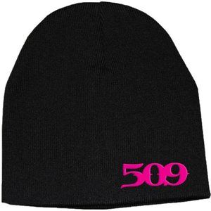 New 509 Pink Logo Beanie Hat